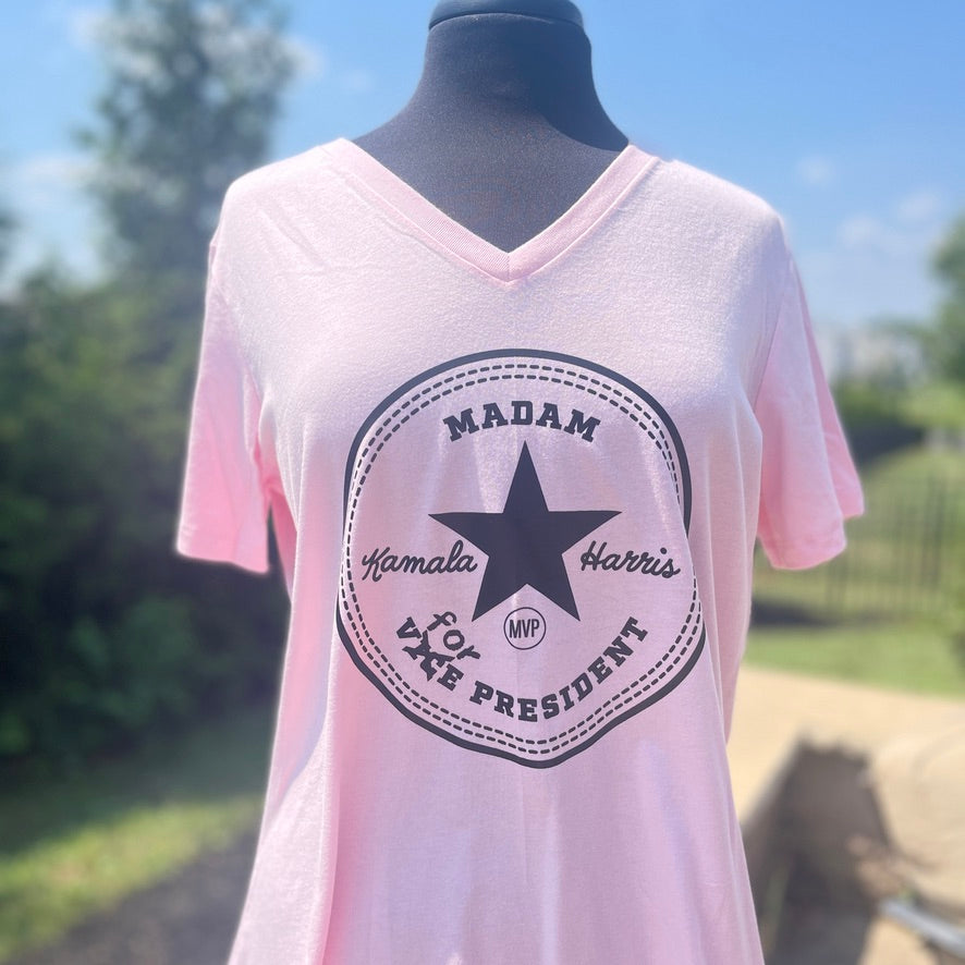 Madam Kamala Harris for President - Converse Shirt Kamala Harris