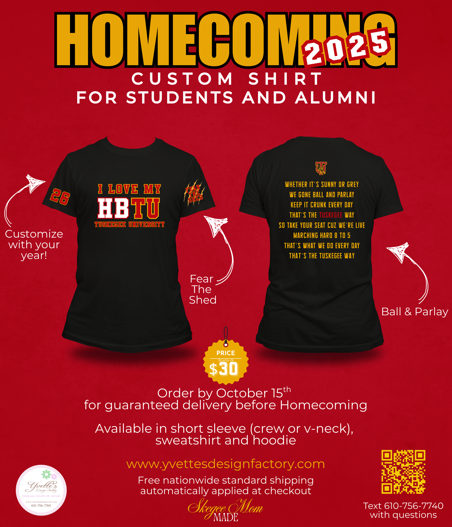 I Love My HB TU Shirt