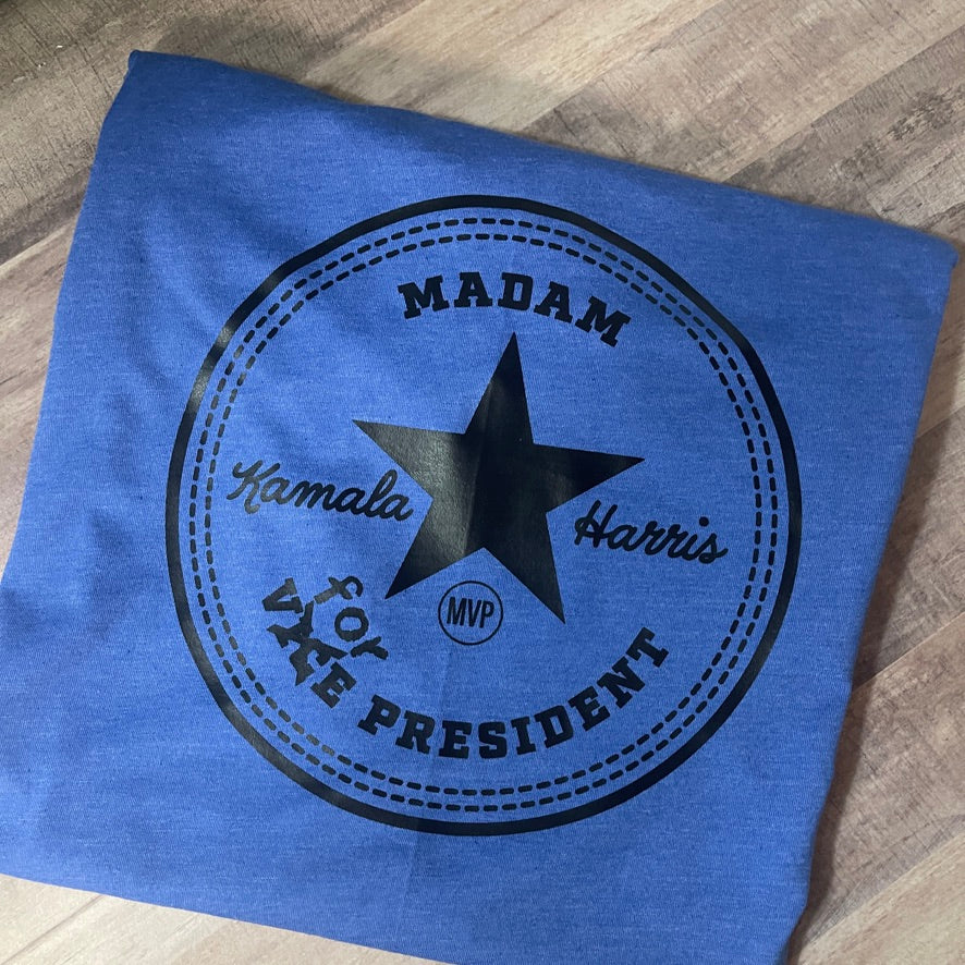 Madam Kamala Harris for President - Converse Shirt Kamala Harris