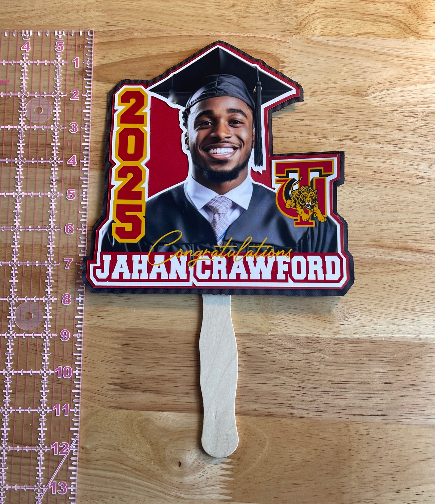 Deluxe Graduation Fans