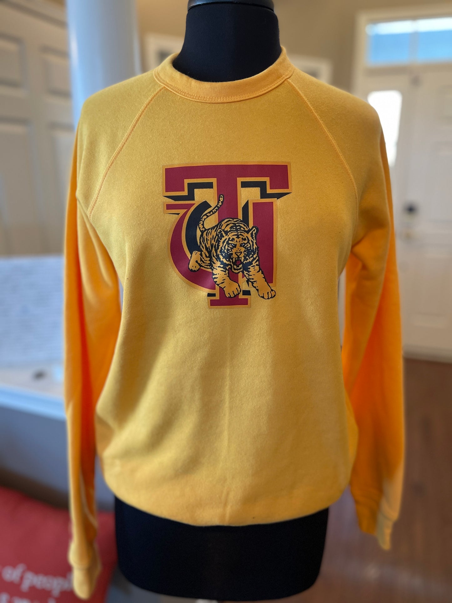 Tuskegee Tiger Sweatshirt (Gold) - CLEARANCE - Small