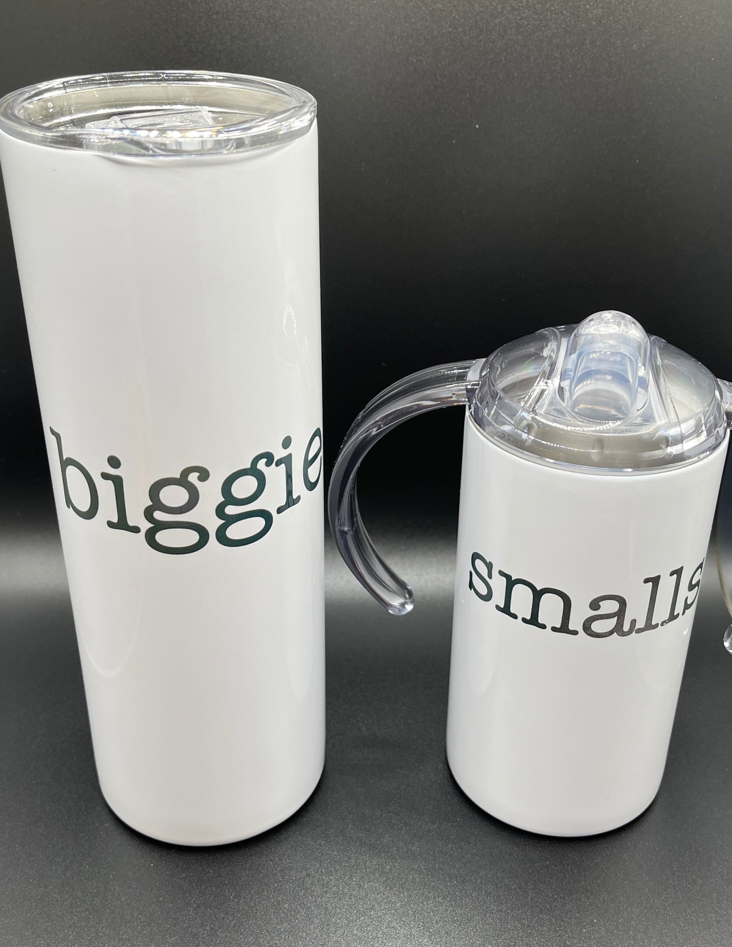 Biggie and Smalls - Drinkware Matching Set