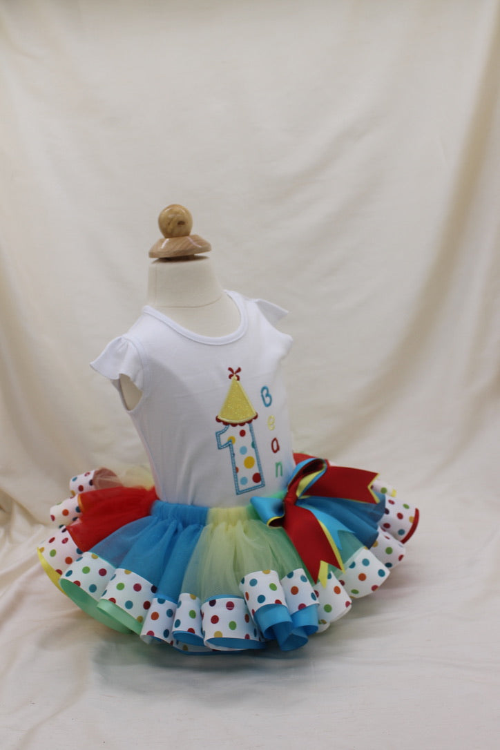 It's My Party Tutu and Tee (Choose Any Age)