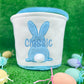 Personalized Easter Baskets - BLUE BUNNY