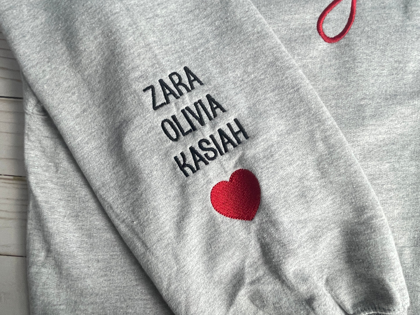 Heart On Your Sleeve Sweatshirt / Hoodie