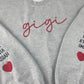 Heart On Your Sleeve Sweatshirt / Hoodie