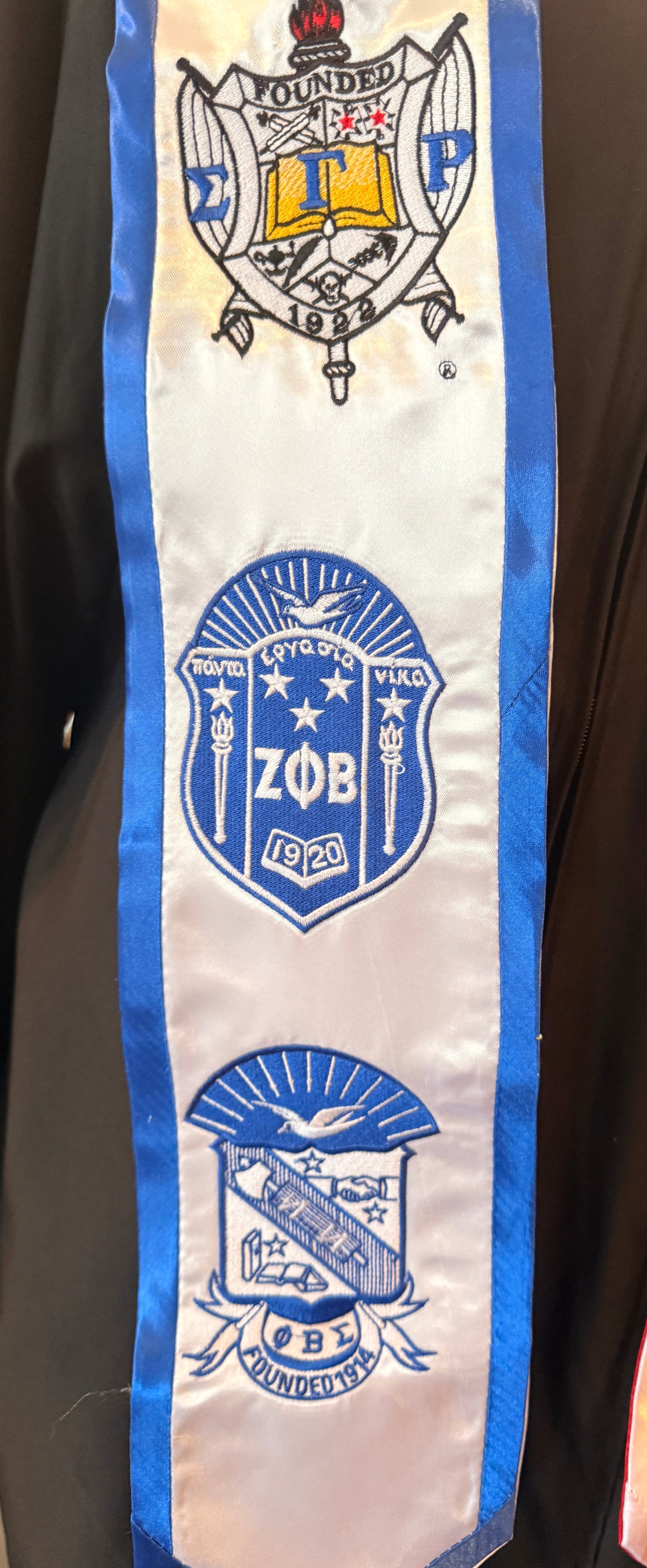 HBCU Embroidered Graduation Stole