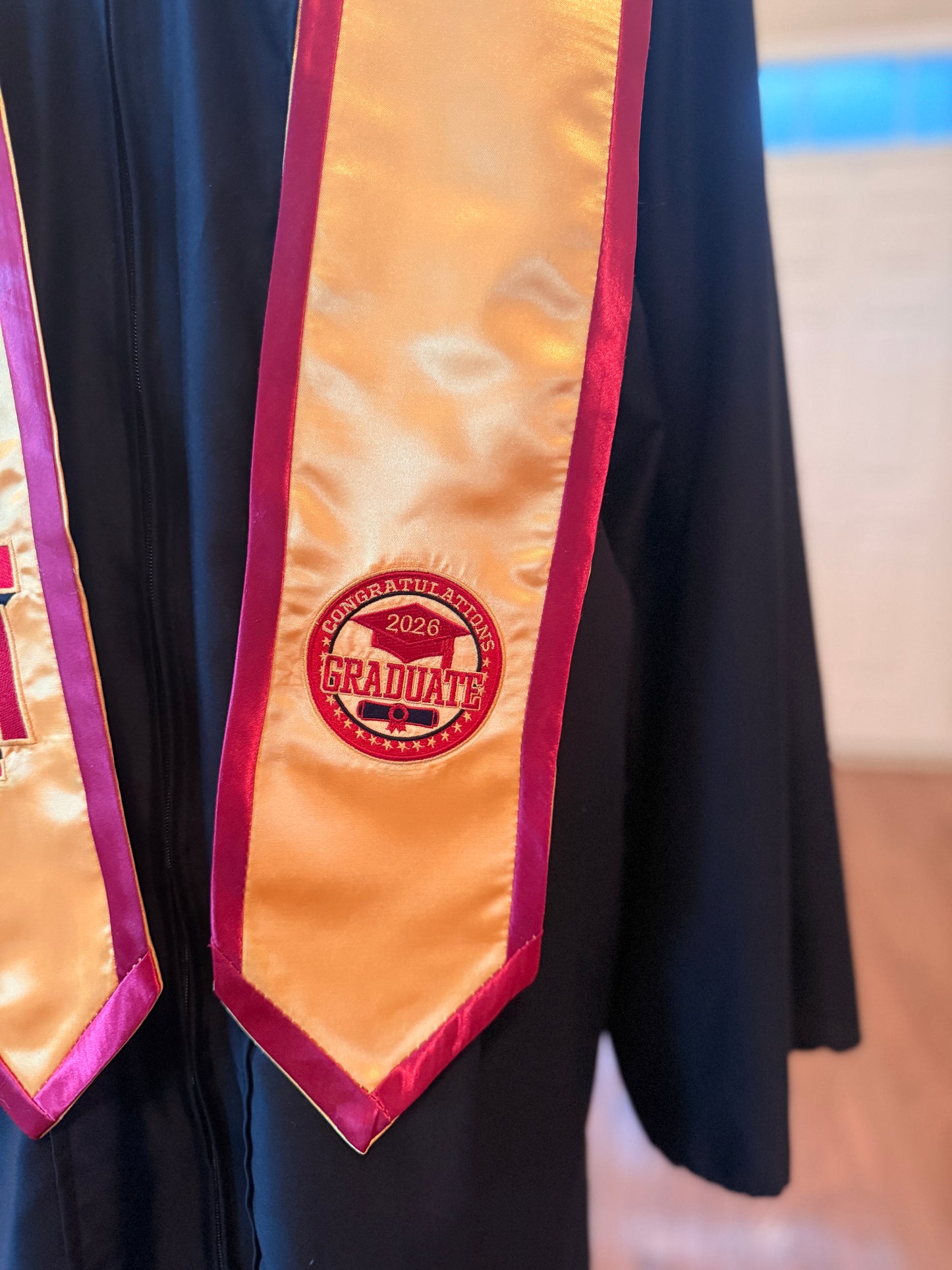 HBCU Embroidered Graduation Stole