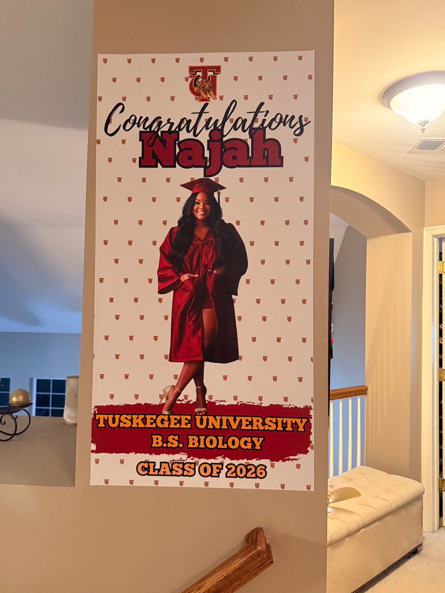 Peel & Stick - Step and Repeat - Photo Banner - ANY SCHOOL