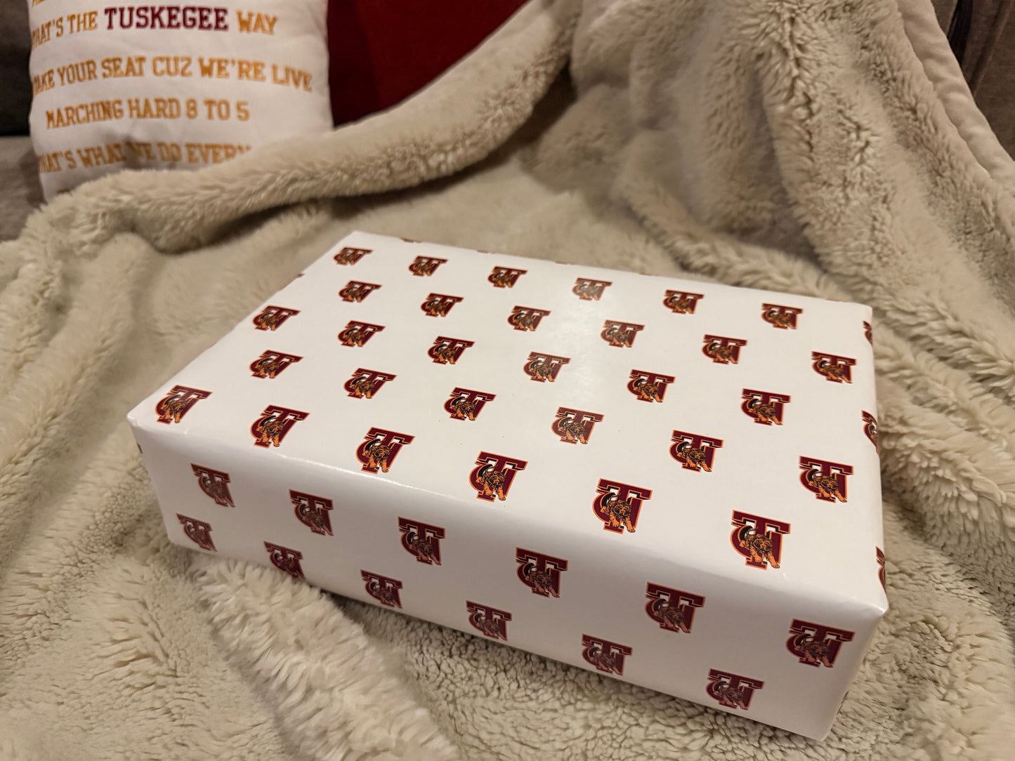 Premium Gift Wrapping Paper - DESIGN YOUR OWN - ANY COLLEGE OR UNIVERSITY