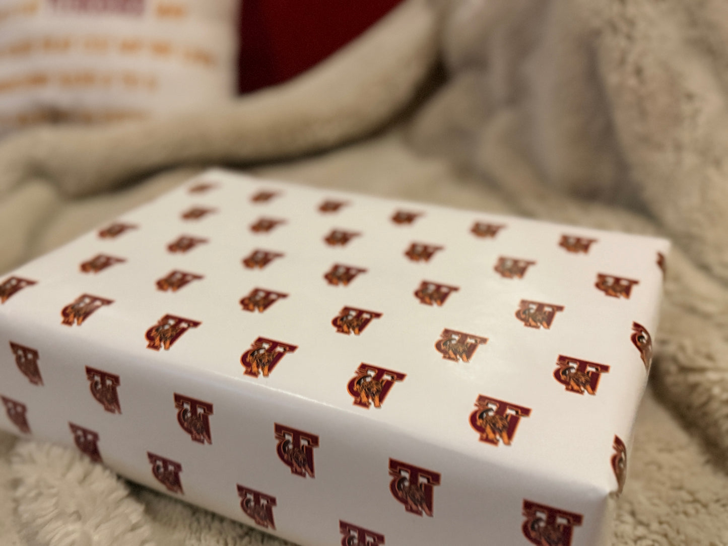 Premium Gift Wrapping Paper - DESIGN YOUR OWN - ANY COLLEGE OR UNIVERSITY