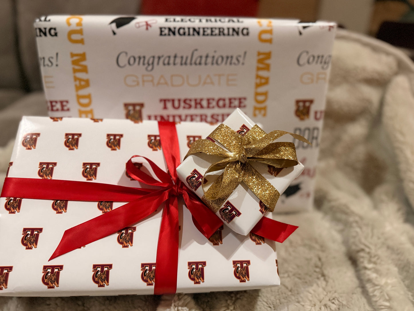 Premium Gift Wrapping Paper - DESIGN YOUR OWN - ANY COLLEGE OR UNIVERSITY
