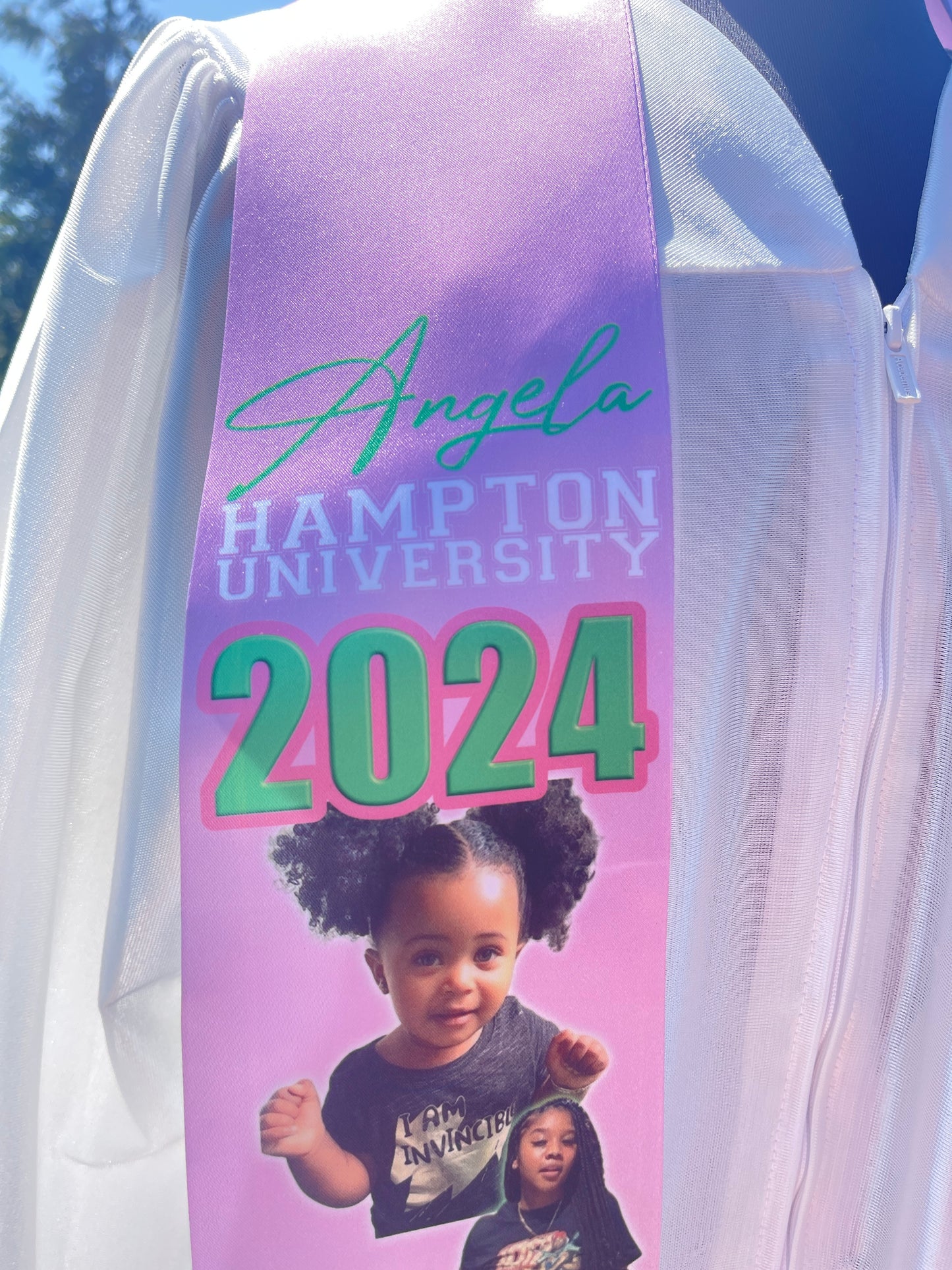 Graduation Stole - Alpha Kappa Alpha