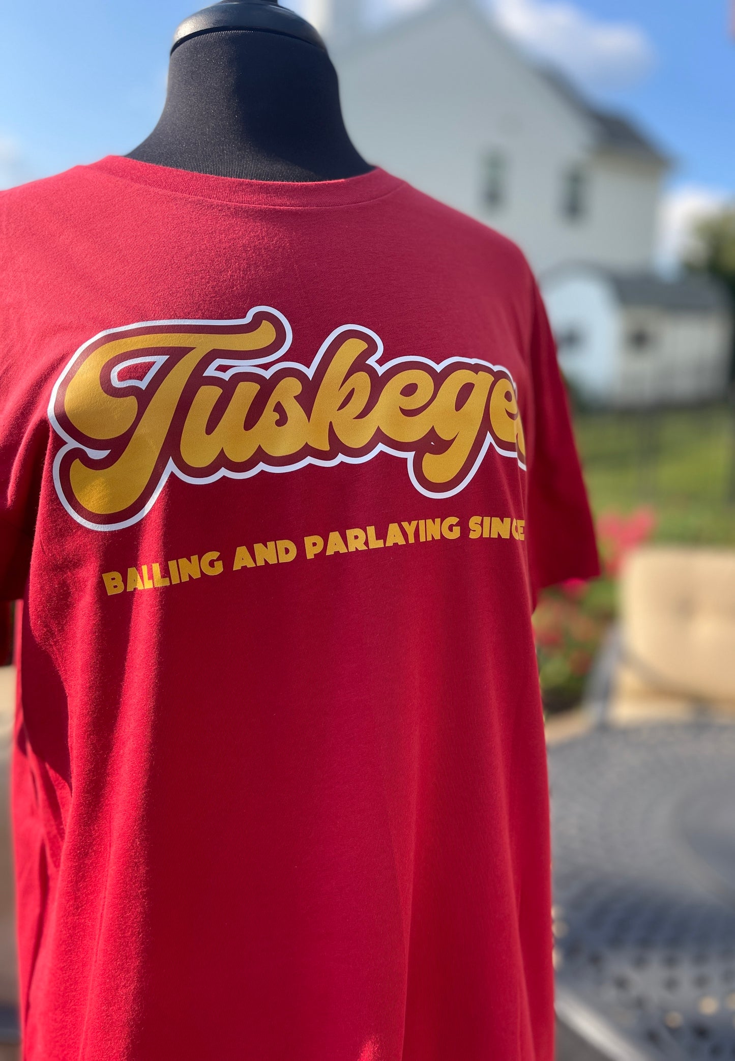 Tuskegee 100th Homecoming Tee - Balling and Parlaying Since 1925