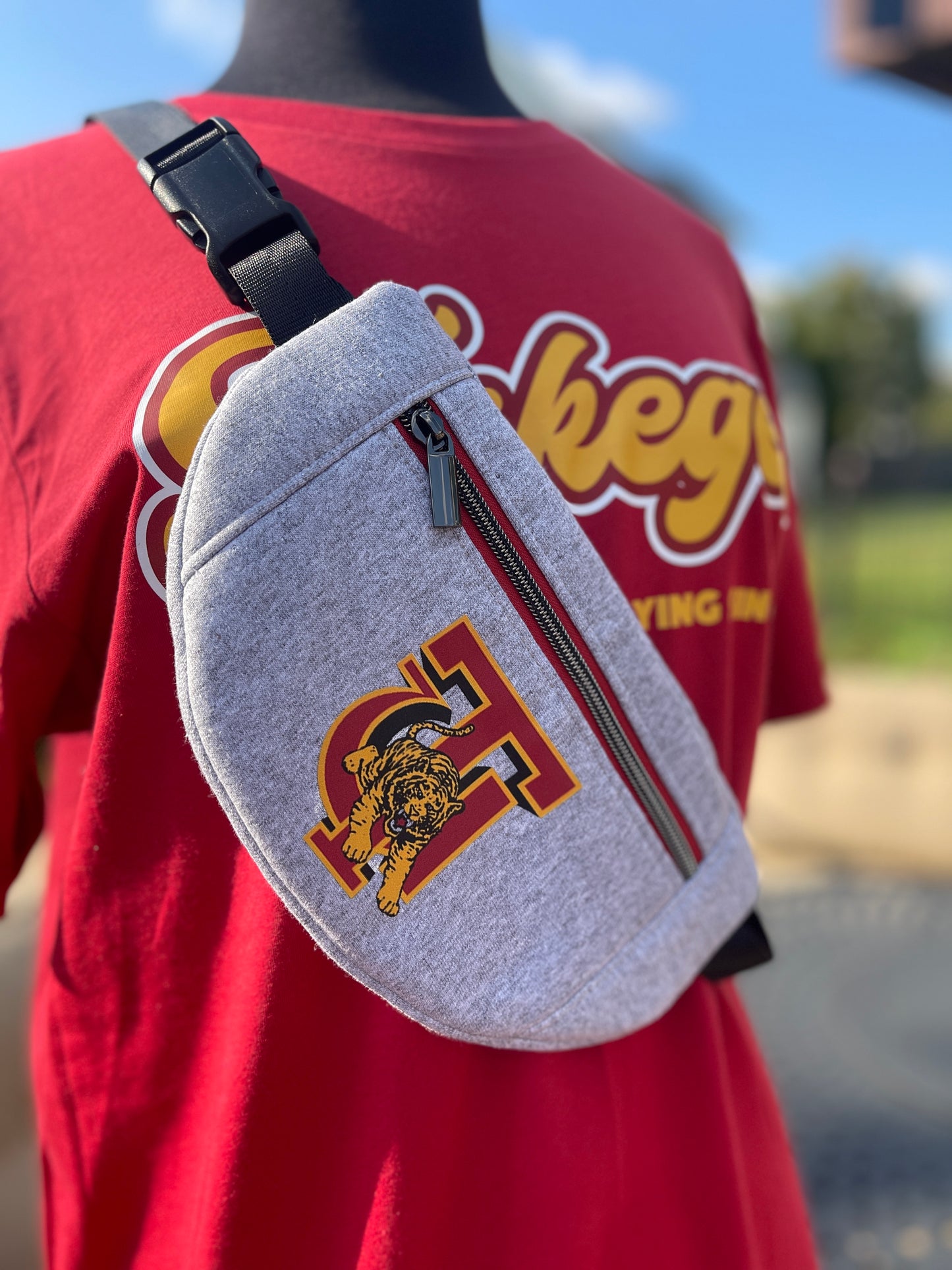 Tuskegee Sweatshirt Crossbody Bag