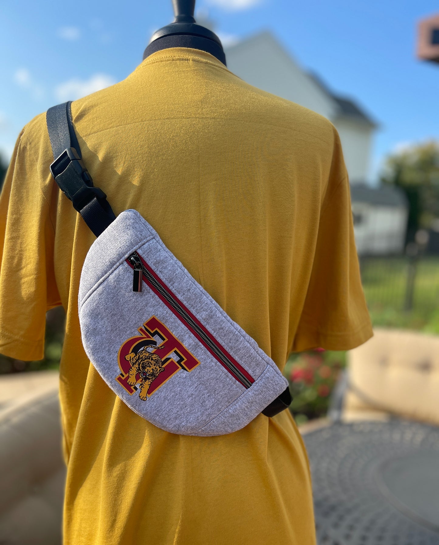 Tuskegee Sweatshirt Crossbody Bag