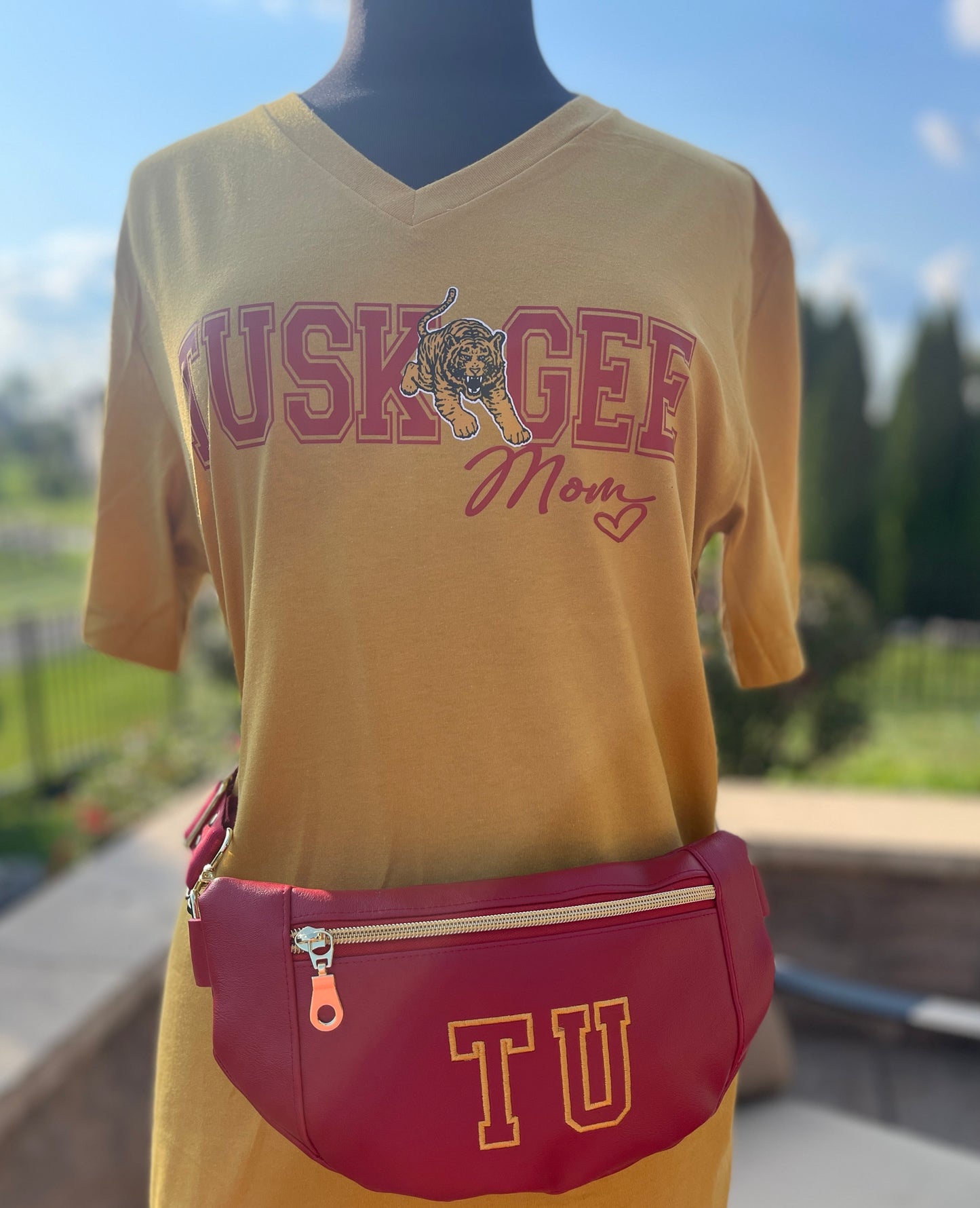 Tuskegee Mom Class of 2025 - 2028 Tee [Gold]