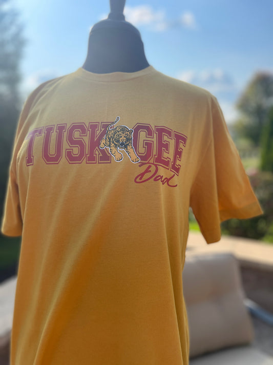 Tuskegee Dad Class of 2025 - 2028 Tee [Gold]