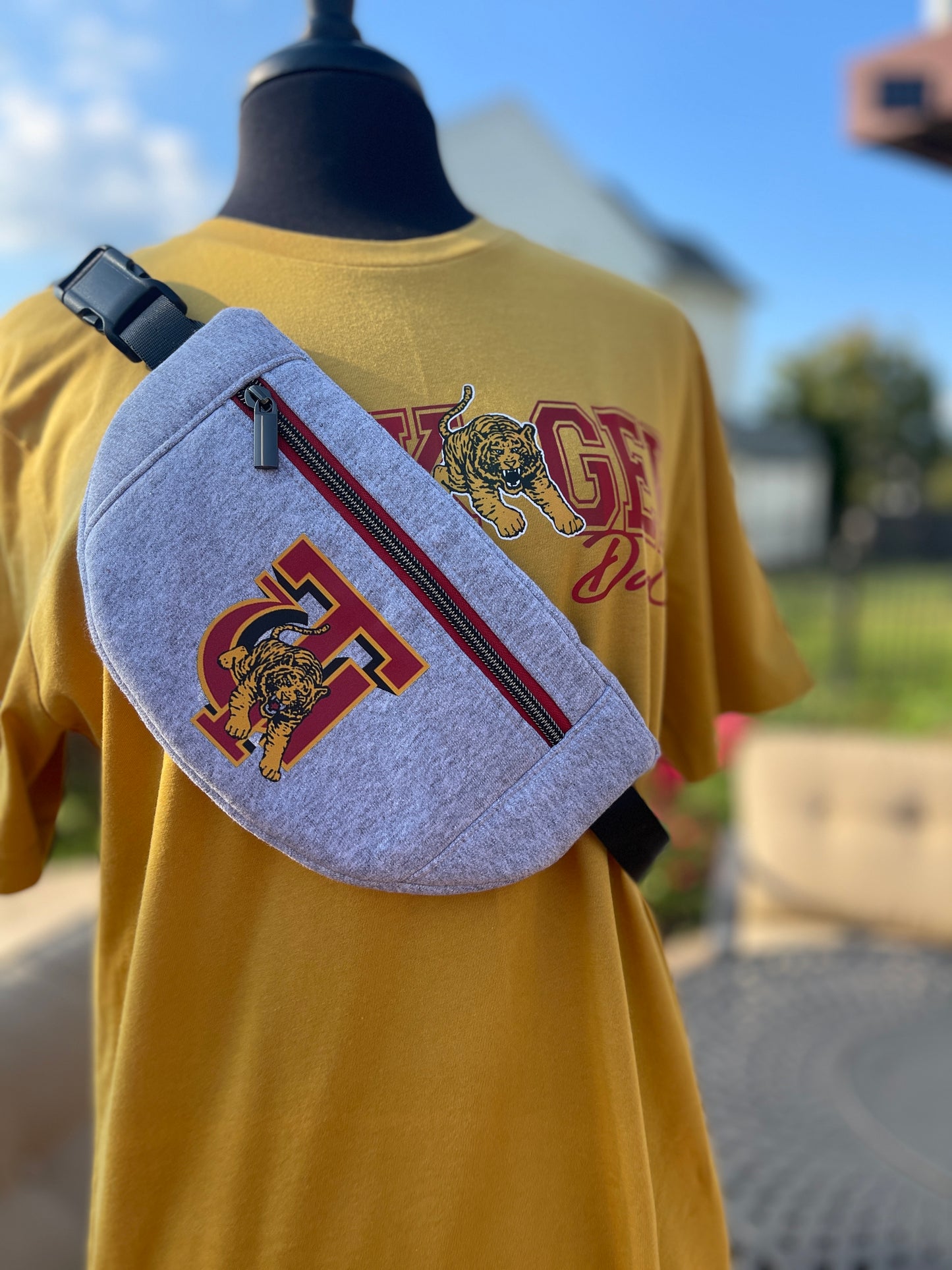 Tuskegee Sweatshirt Crossbody Bag