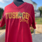 Tuskegee Mom Class of 2025 - 2028 Tee [Crimson]