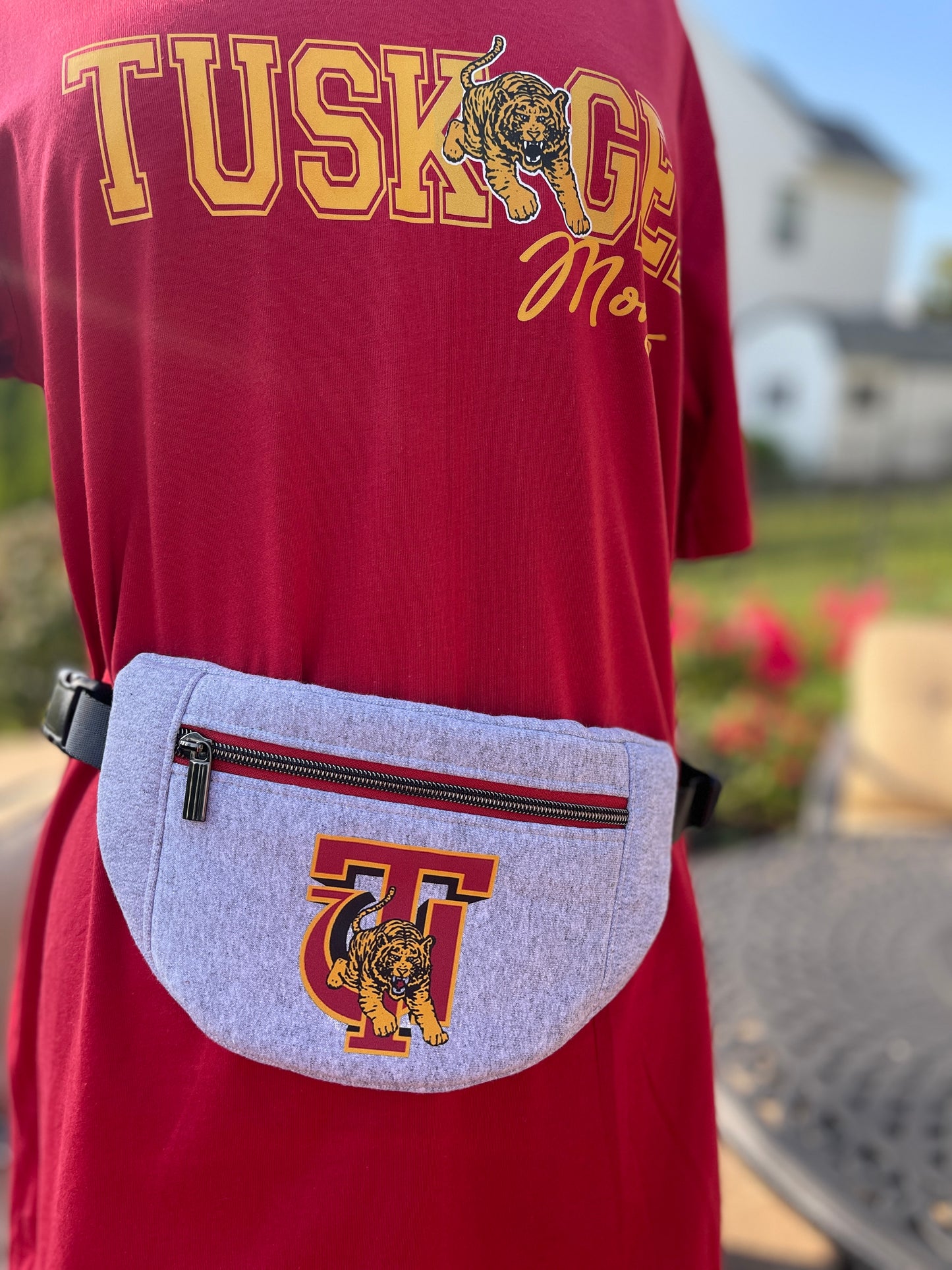 Tuskegee Mom Class of 2025 - 2028 Tee [Crimson]