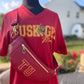 Tuskegee Mom Class of 2025 - 2028 Tee [Crimson]