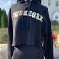 Tuskegee Golden Luxe Cropped Hoodie