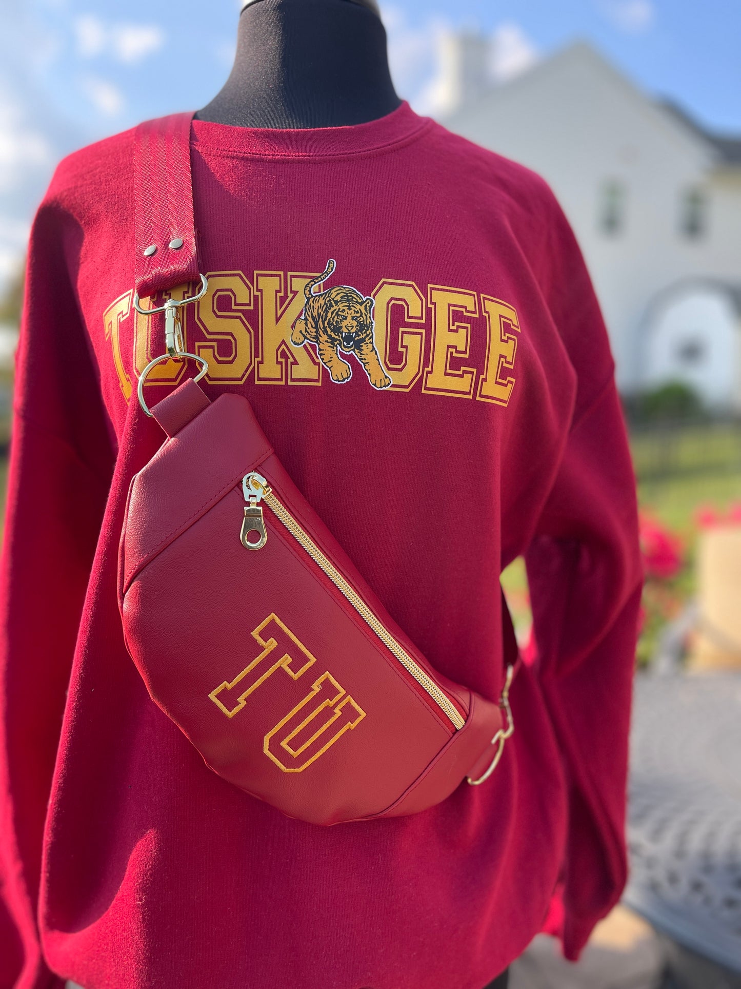 Tuskegee Class of 2025 to 2028 Tee [Crimson]