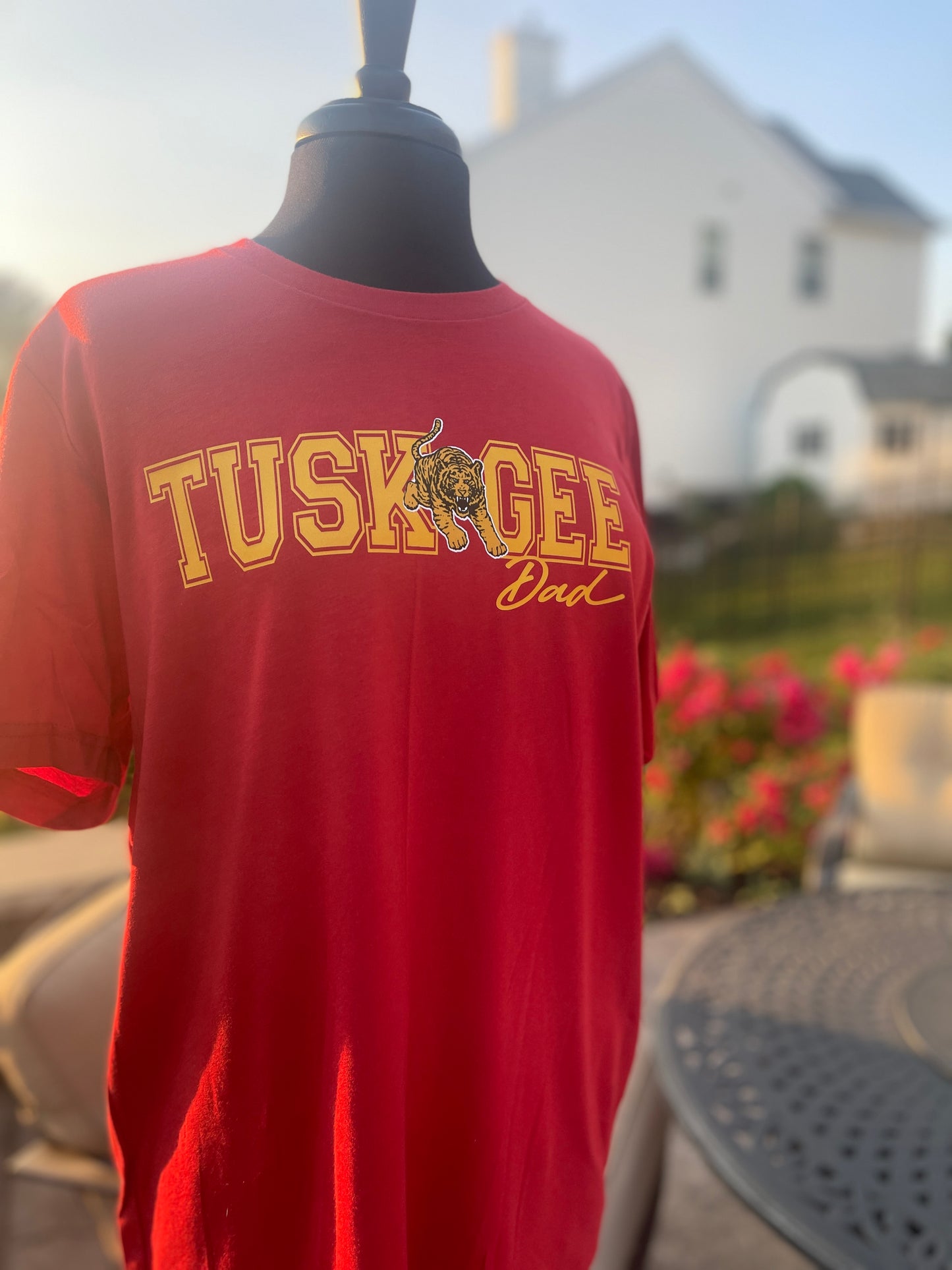 Tuskegee Dad Class of 2025 - 2028 Tee [Crimson]