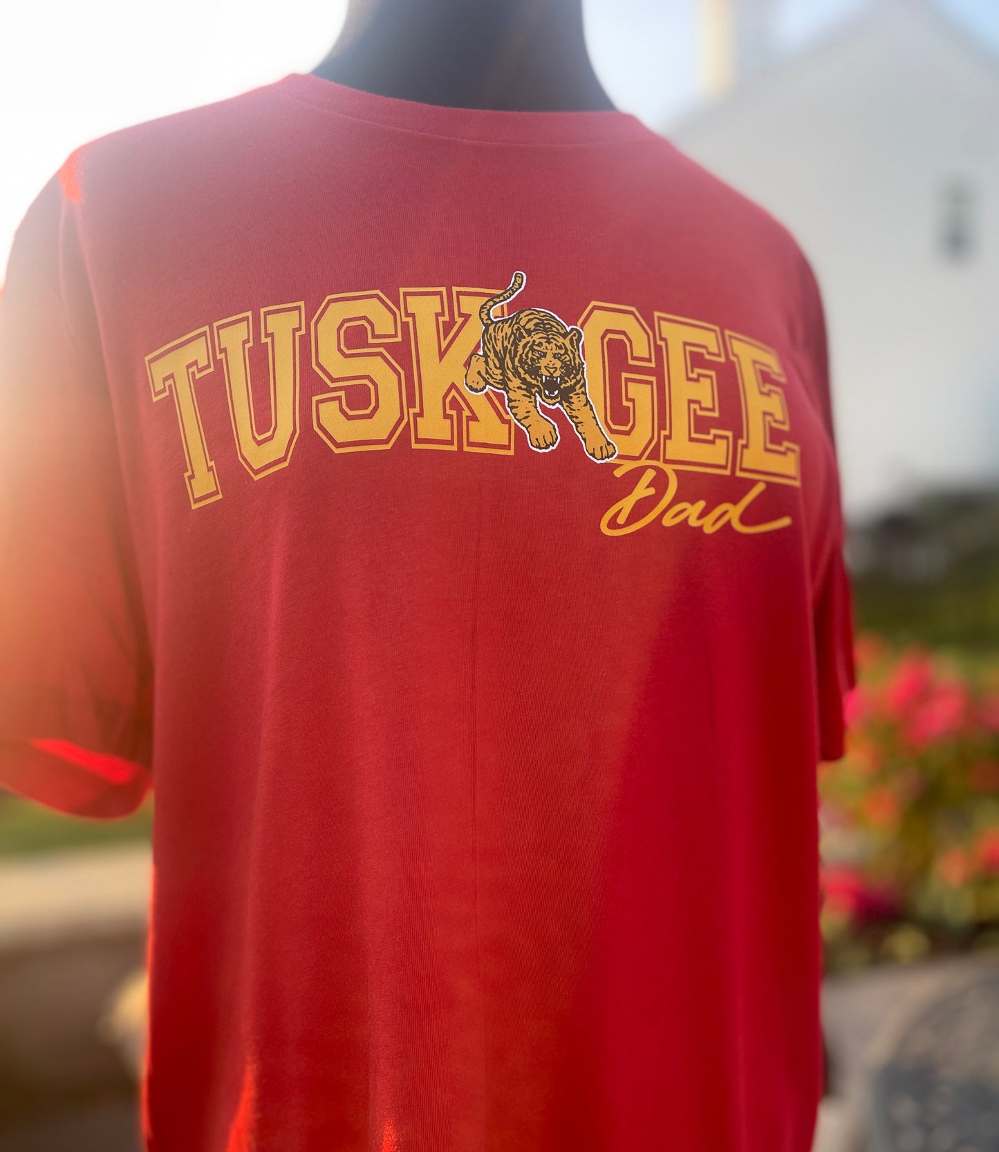 Tuskegee Dad Class of 2025 - 2028 Tee [Crimson]