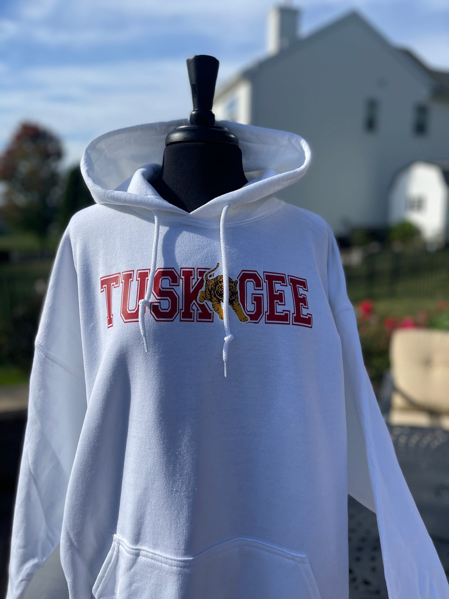 Tuskegee White Out Hoodie