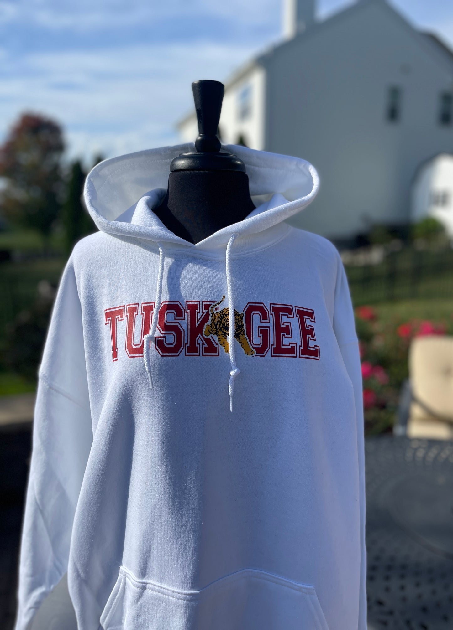 Tuskegee White Out Hoodie