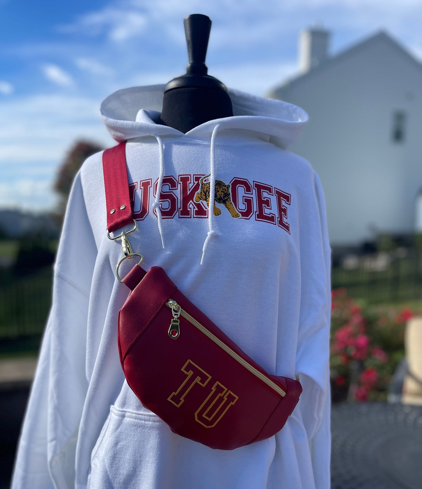 Tuskegee White Out Hoodie