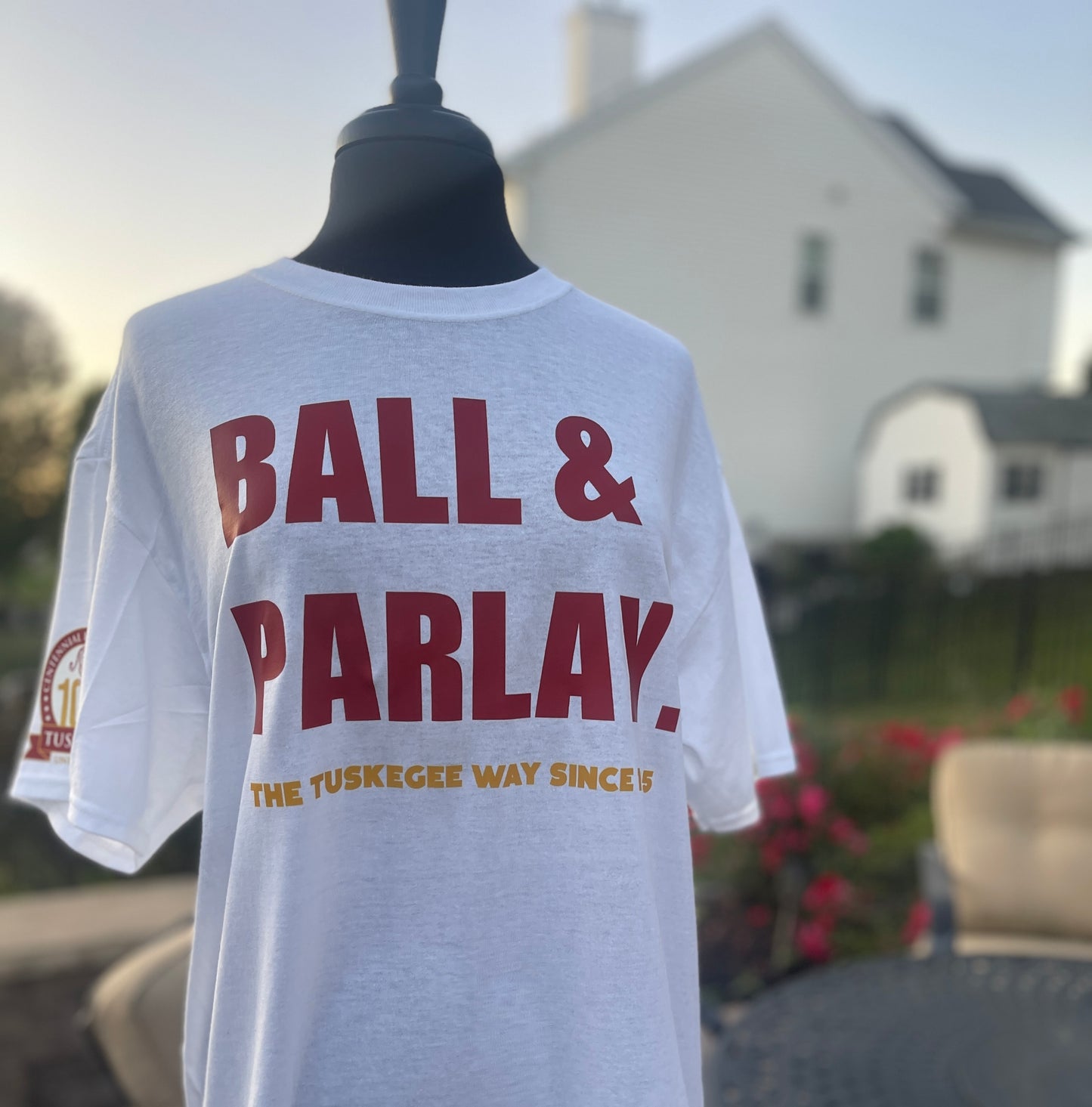 Ball & Parlay - Tuskegee 100th Homecoming White Out Shirt