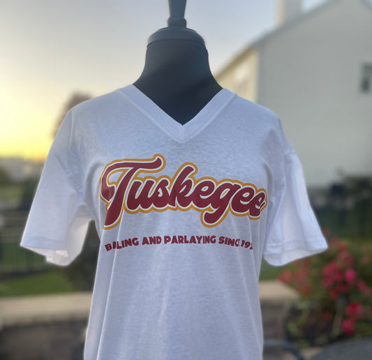 Tuskegee 100th Homecoming White Out Shirt