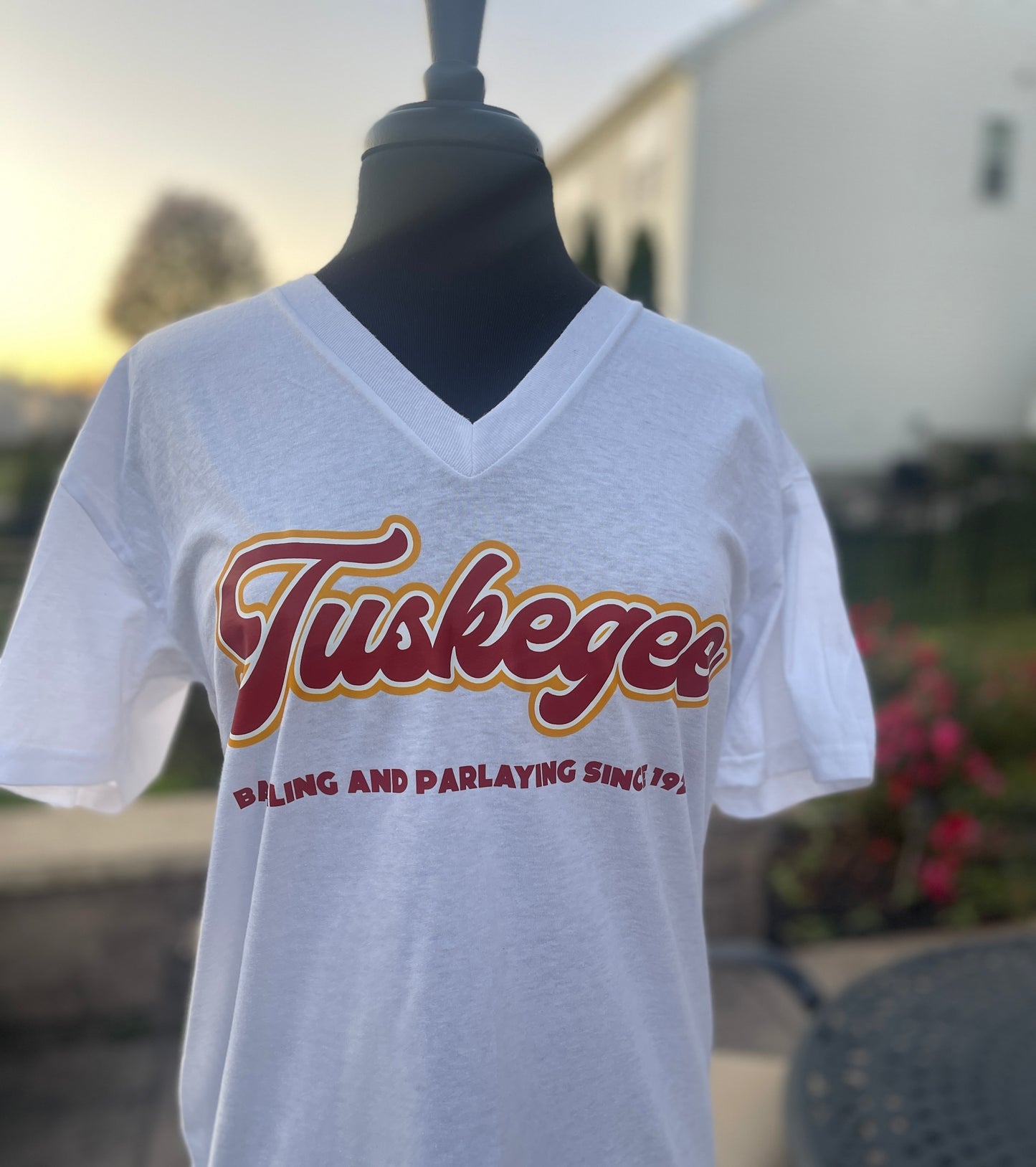 Tuskegee 100th Homecoming White Out Shirt