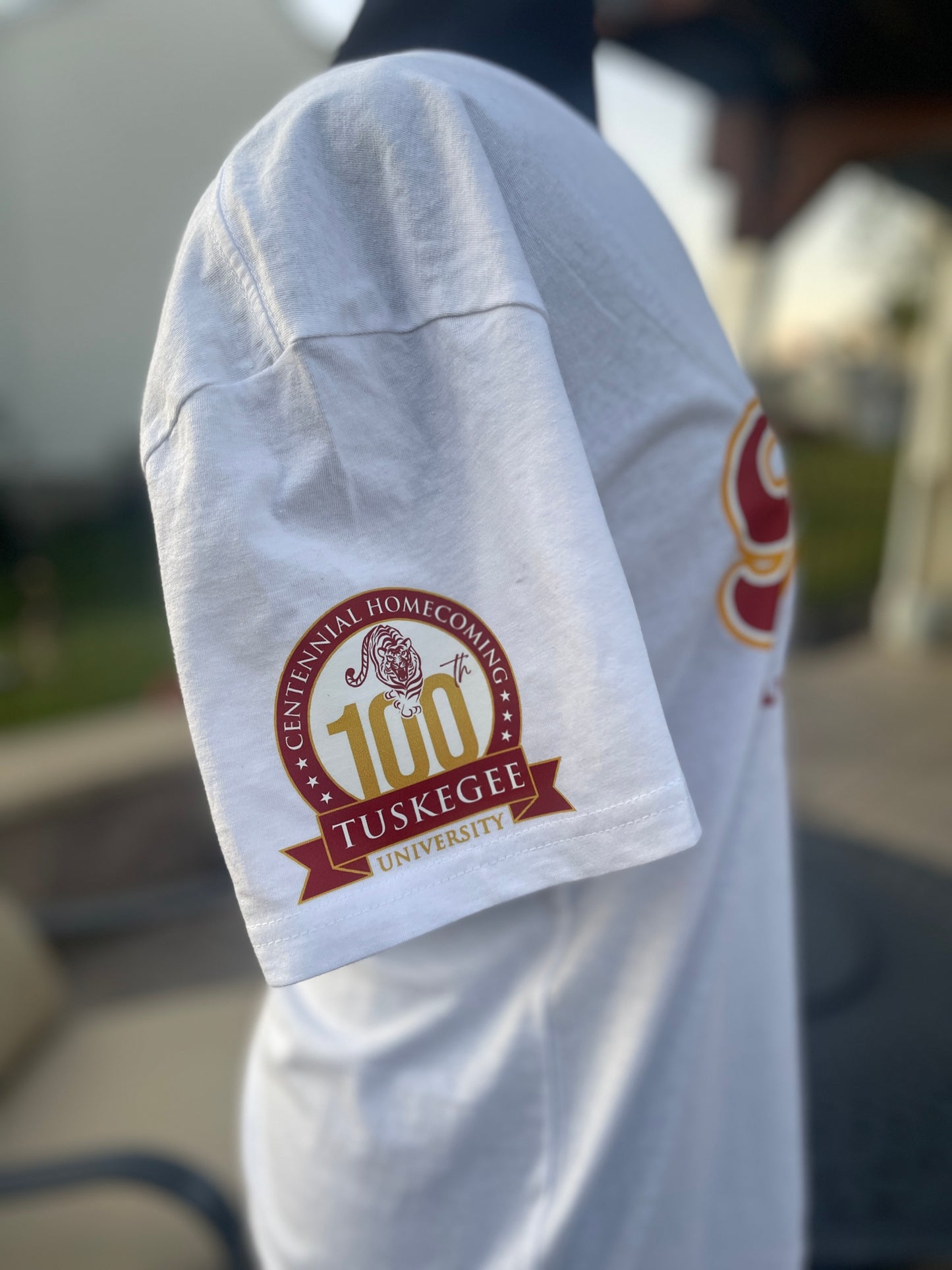 Tuskegee 100th Homecoming White Out Shirt