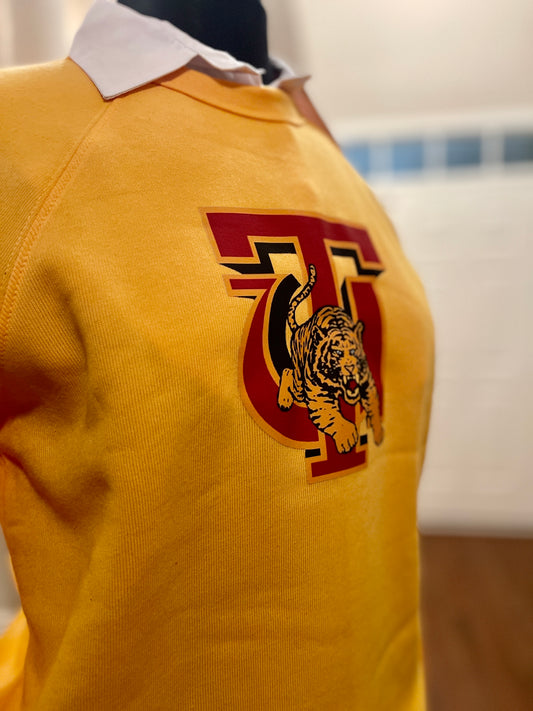 Tuskegee Tiger Sweatshirt (Gold) - CLEARANCE - Small