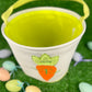 Personalized Easter Baskets - 2024 BABY'S 1ST EASTER - CARROT