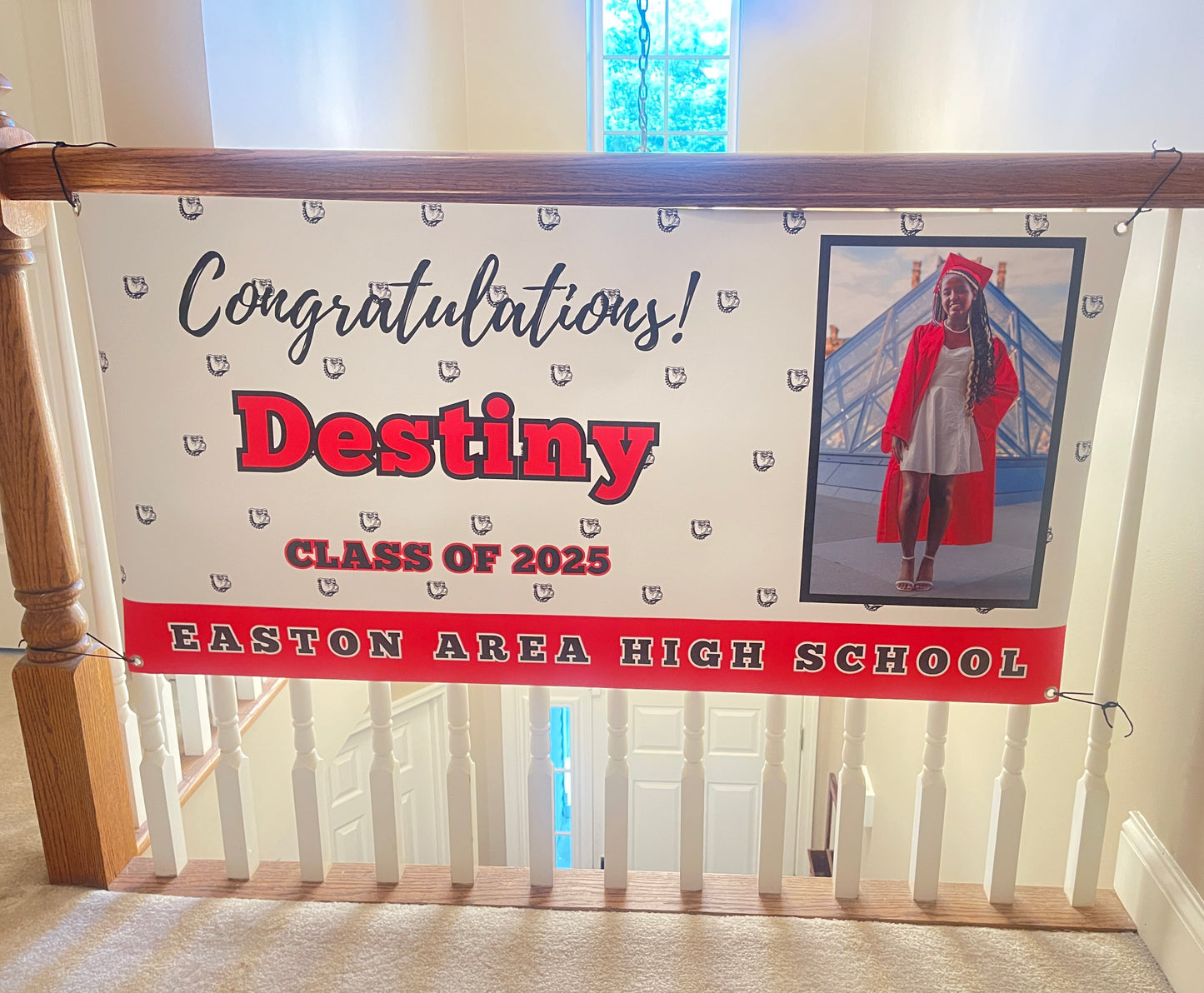Step & Repeat Photo Banner - Easton Area High School