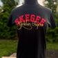Skegee Golden Tigers Glitter Tee