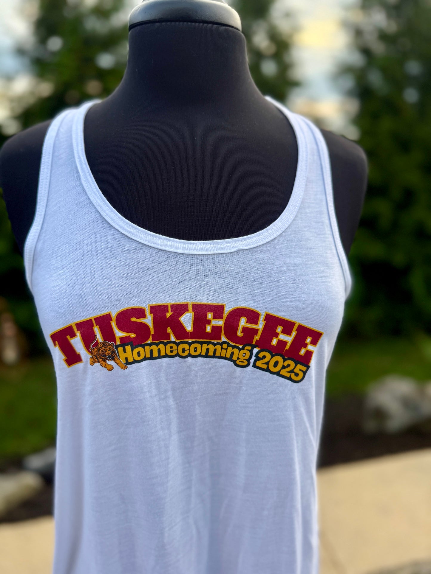 Tuskegee 2025 Homecoming Racerback Tank