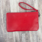 Red & White Wristlet