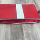 Red & White Wristlet