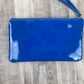 Blue & White Wristlet