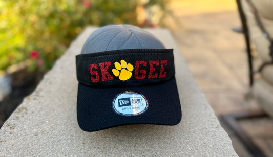 Skegee Glitter Visor