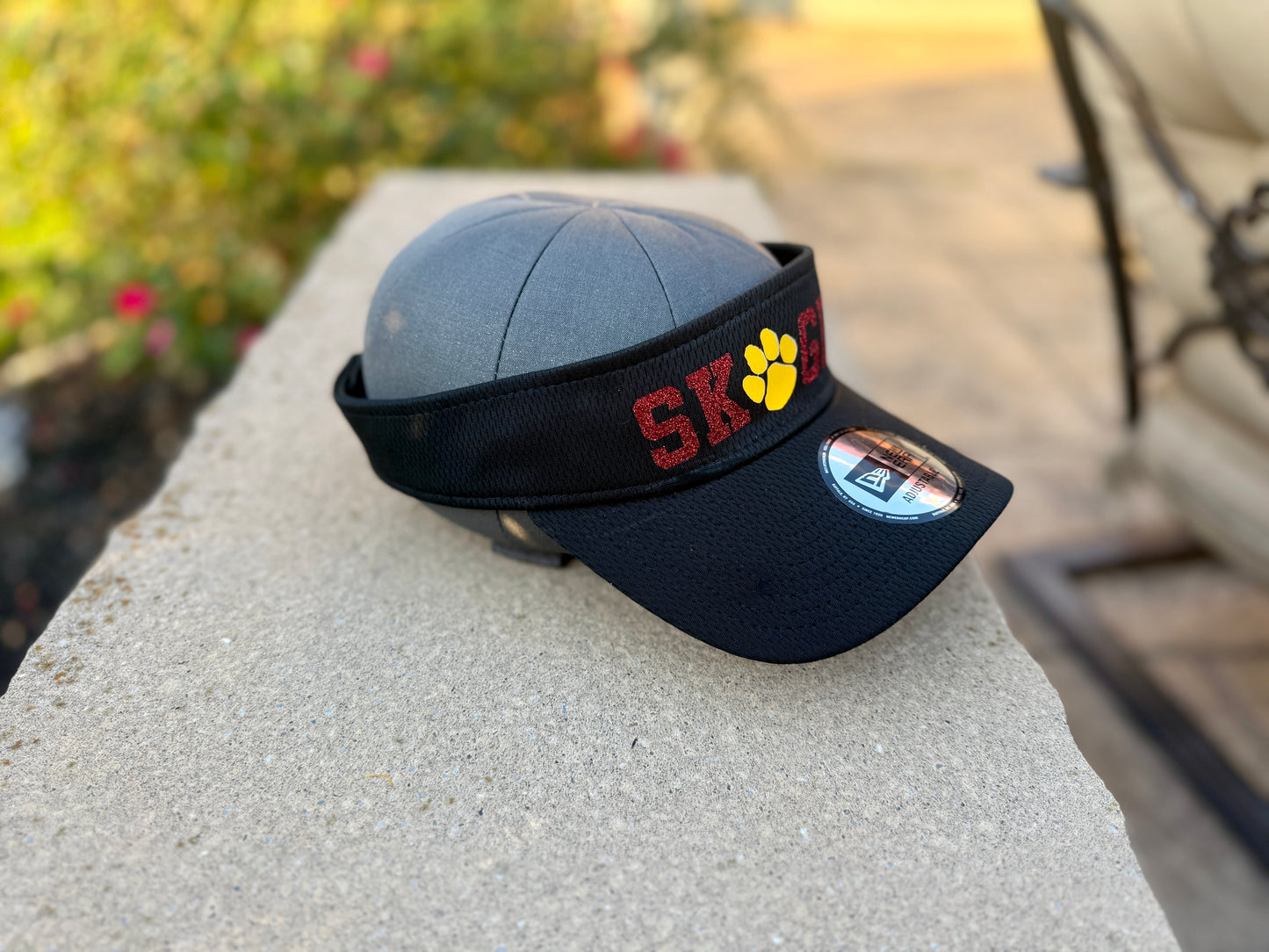 Skegee Glitter Visor