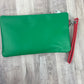 Red, Black, and Green  Wristlet