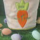 Personalized Easter Baskets - 2024 BABY'S 1ST EASTER - CARROT