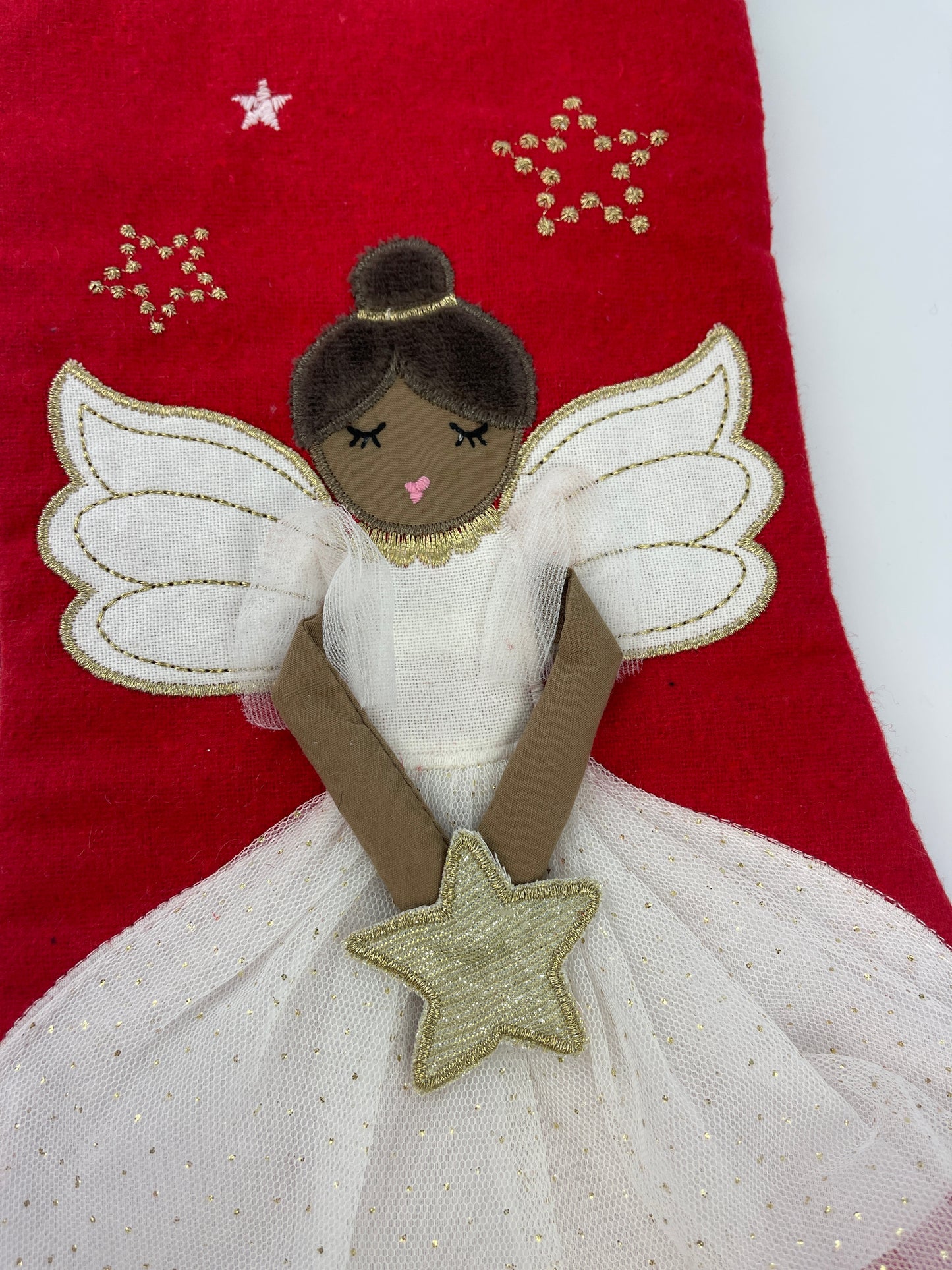 Personalized Christmas Stocking - HOLIDAY ANGEL